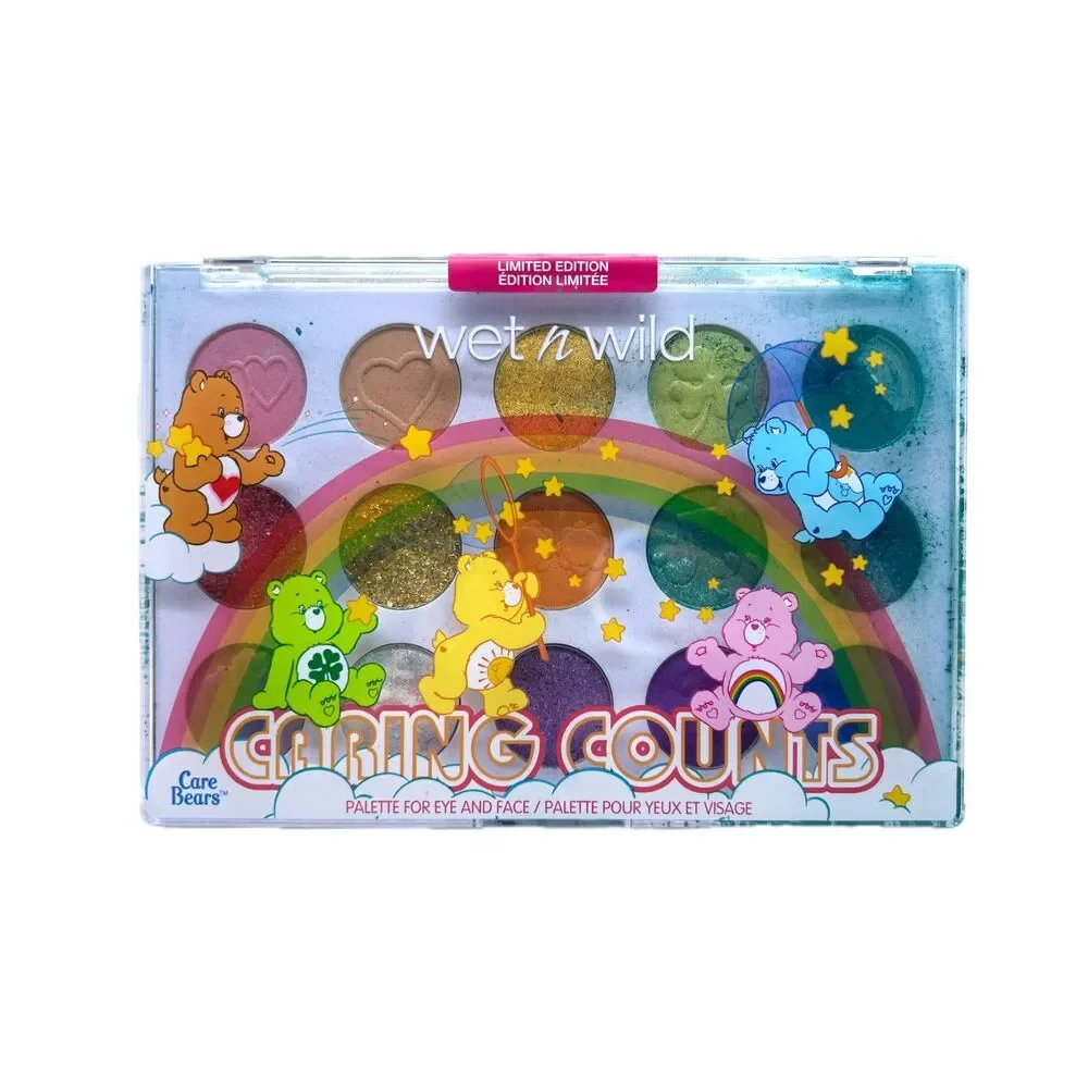 NEW Wet n Wild x Care Bears Caring Counts Eye Shadow Palette
